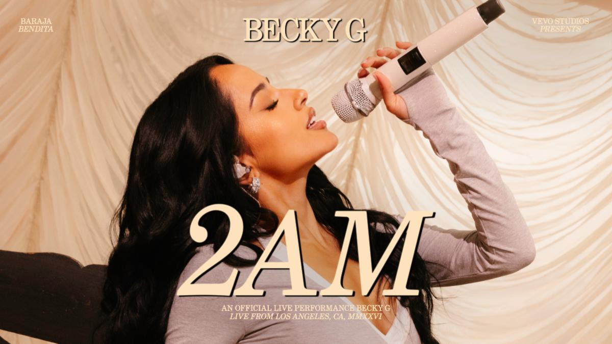Becky G (@iambeckyg) – “2AM” | @Vevo Live Performance