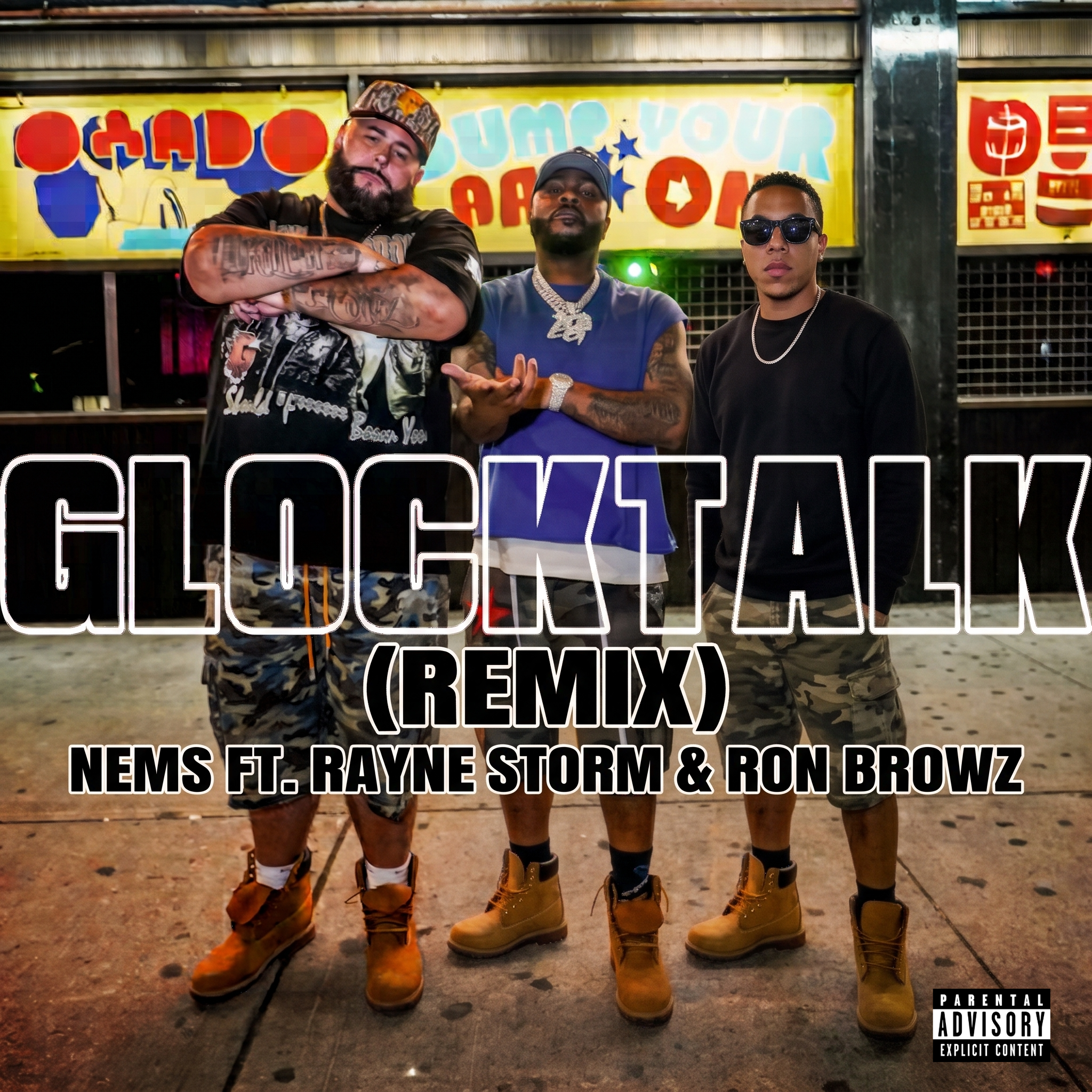 GLOCKTALK (Remix) – Nems ft. Rayne Storm & Ron Browz (@nems_fyl @raynestormmusic @ronbrowz)